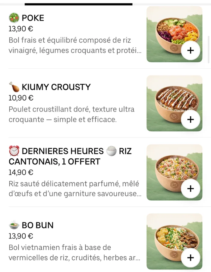 Visuel de plat généré par l'IA RestoLance