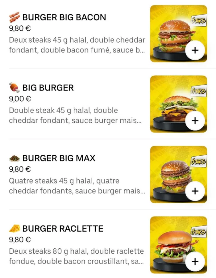 Visuel de plat généré par l'IA RestoLance