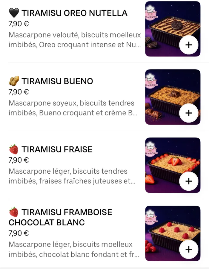 Visuel de plat généré par l'IA RestoLance