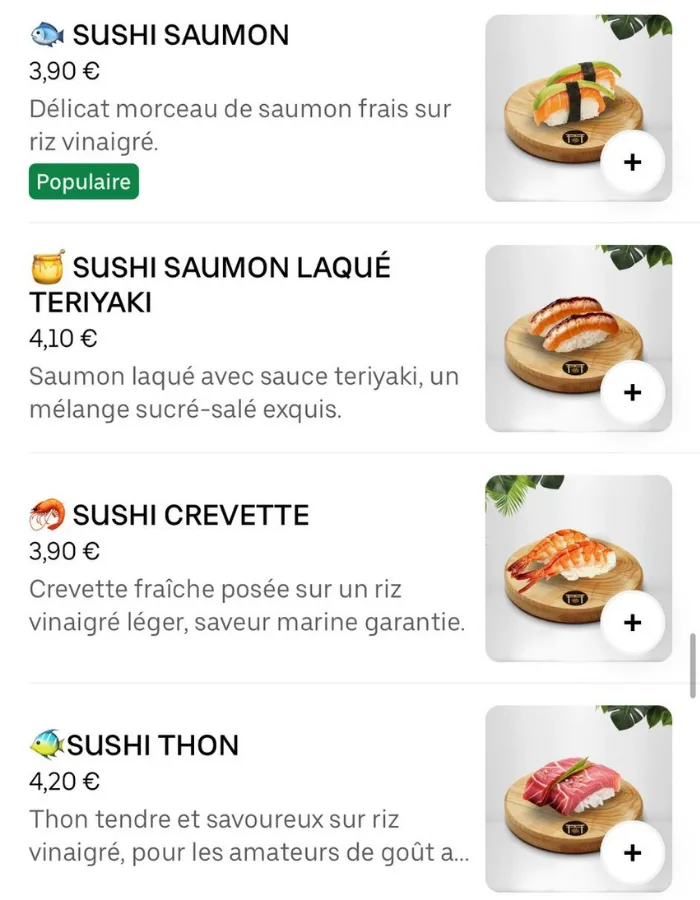 Visuel de plat généré par l'IA RestoLance