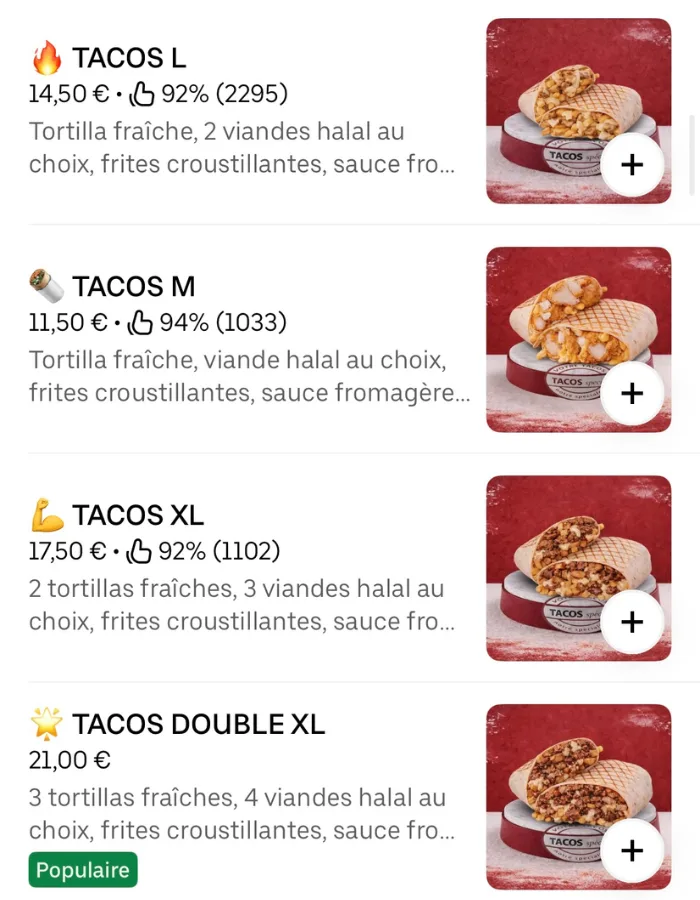 Visuel de plat généré par l'IA RestoLance
